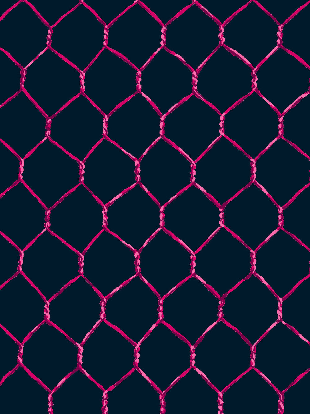 evelyns-chicken-wire-wallpaper-by-sarah-jessica-parker-raspberry-on-navy