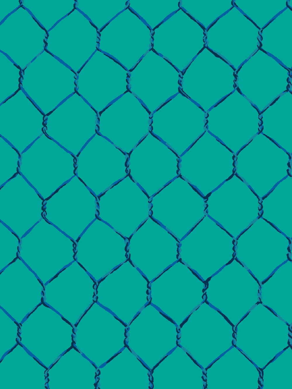 evelyns-chicken-wire-wallpaper-by-sarah-jessica-parker-sapphire-on-teal