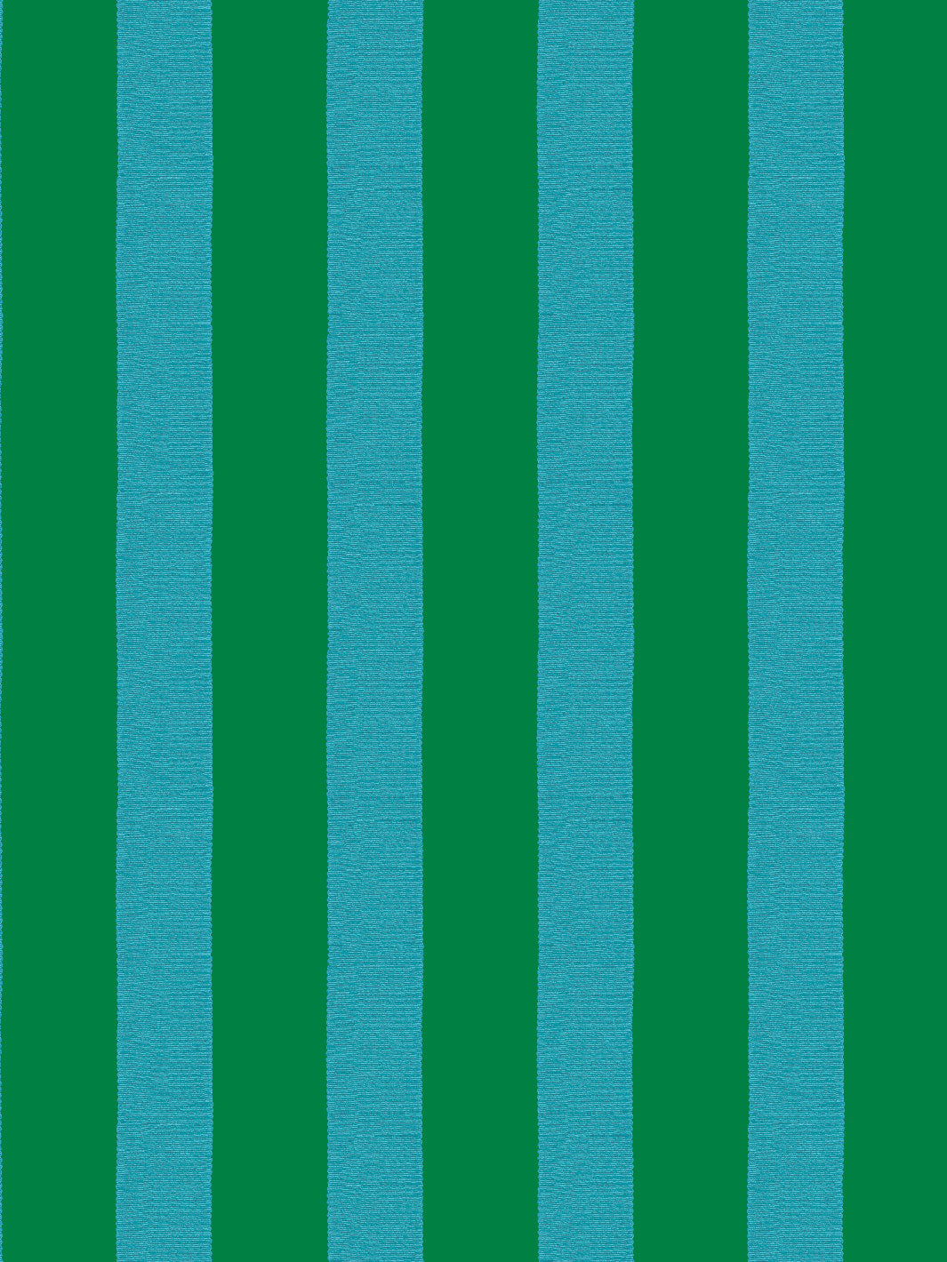 'Grosgrain Stripe' Wallpaper by Sarah Jessica Parker - Emerald Peacock