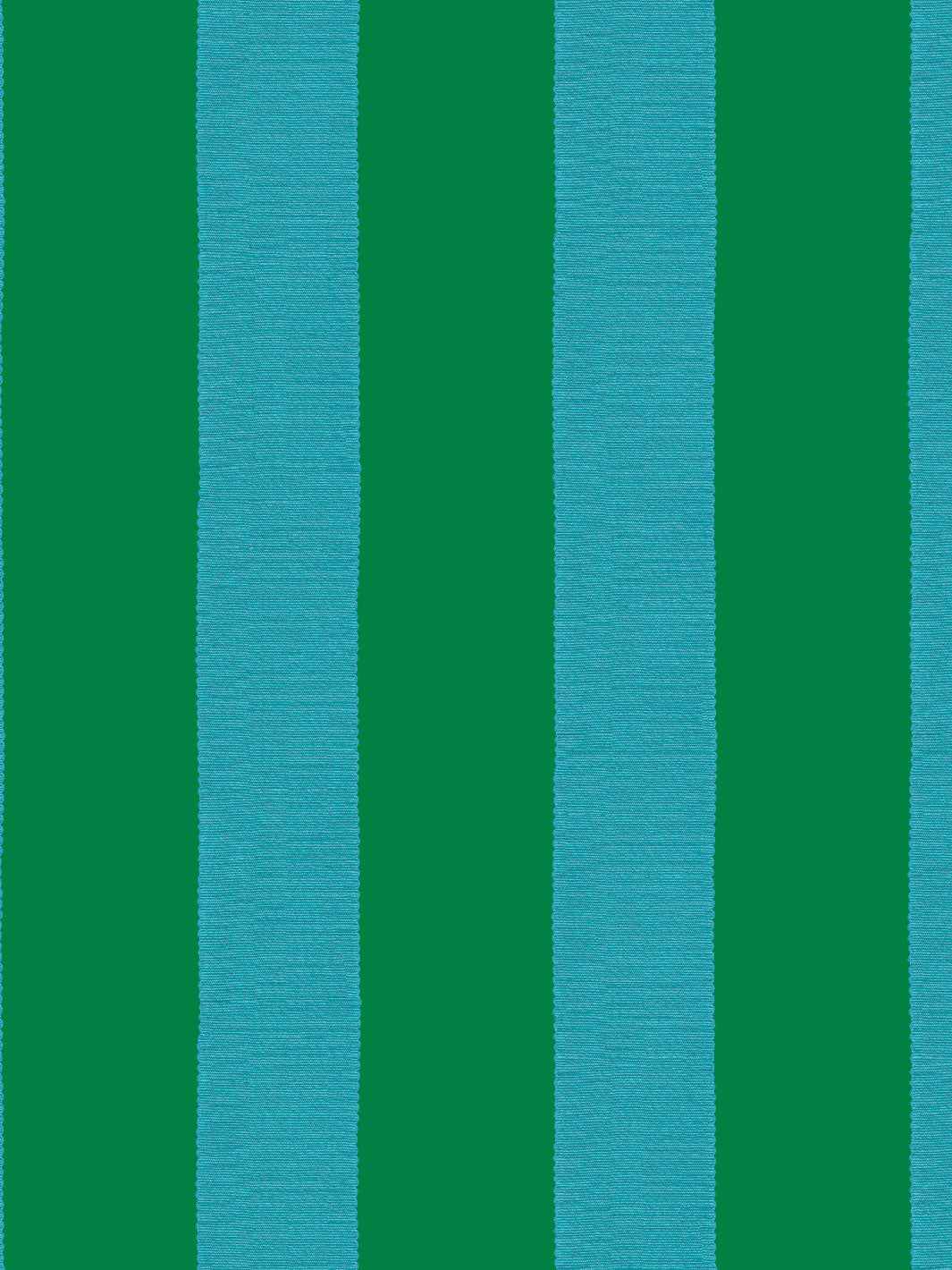 'Grosgrain Stripe' Wallpaper by Sarah Jessica Parker - Emerald Peacock