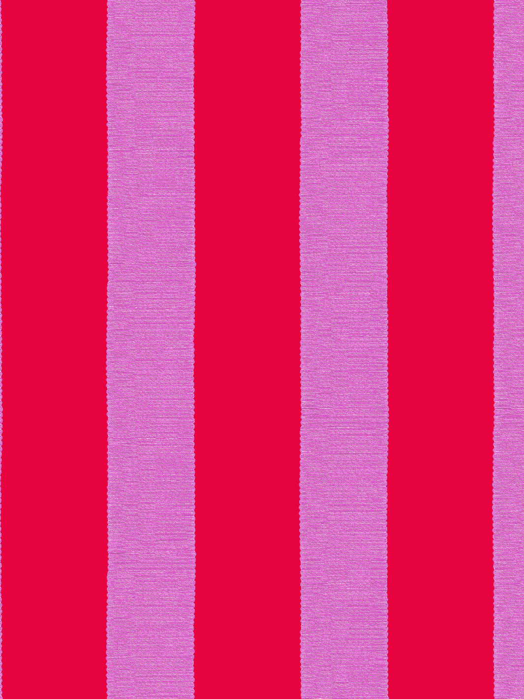 'Grosgrain Stripe' Wallpaper by Sarah Jessica Parker - Geranium Lilac