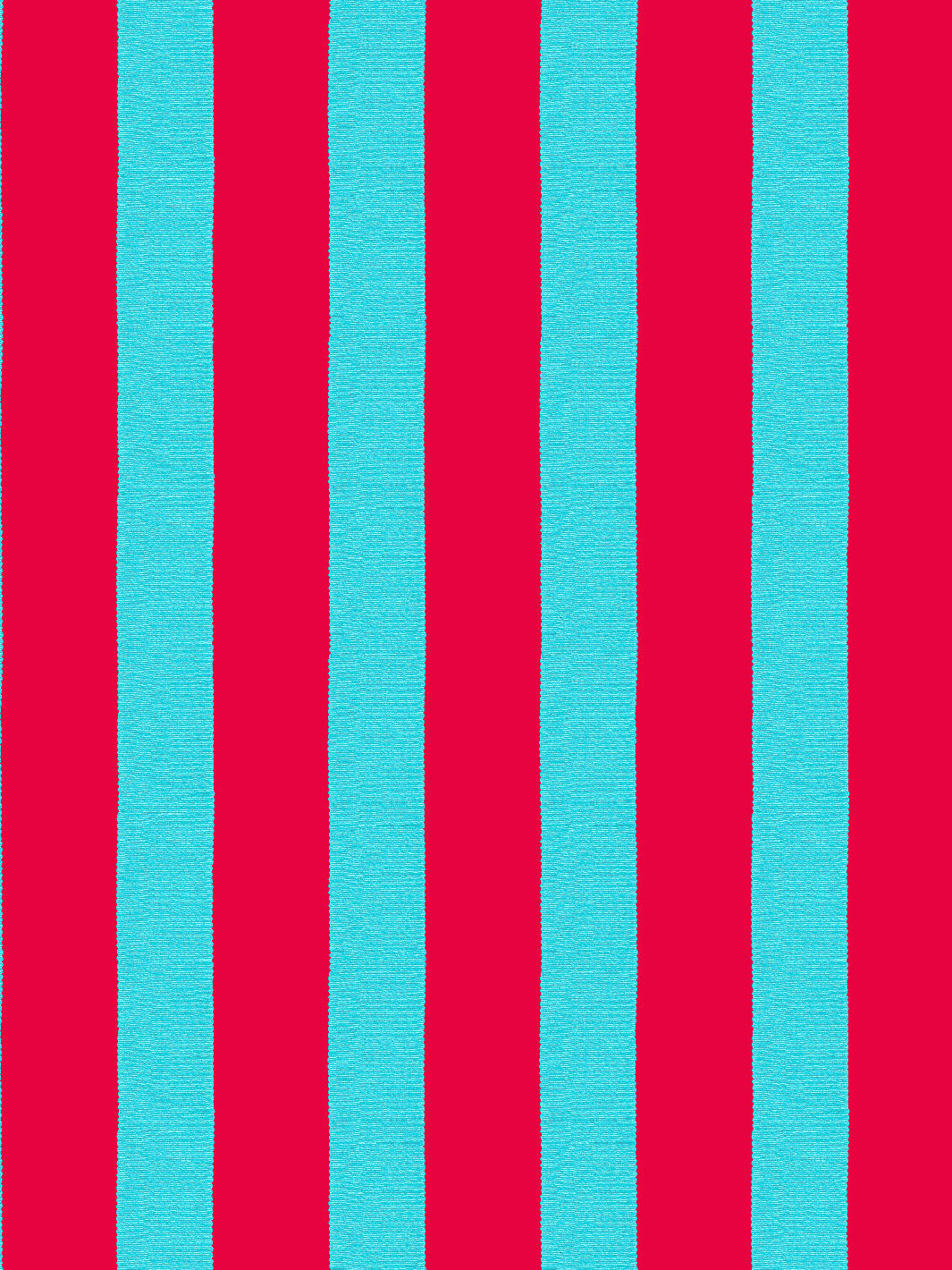 'Grosgrain Stripe' Wallpaper by Sarah Jessica Parker - Scarlet Capri Blue