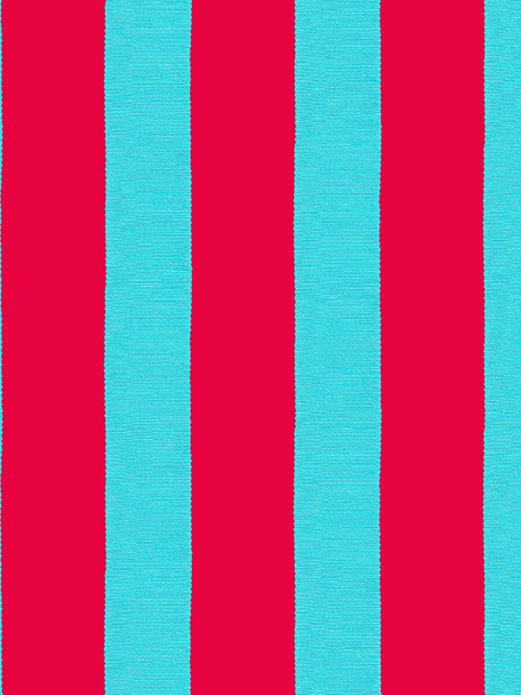 'Grosgrain Stripe' Wallpaper by Sarah Jessica Parker - Scarlet Capri Blue