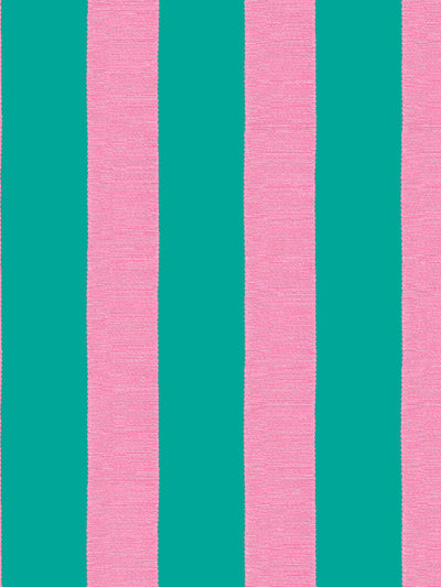 grosgrain stripe wallpaper by sarah jessica parker teal blush