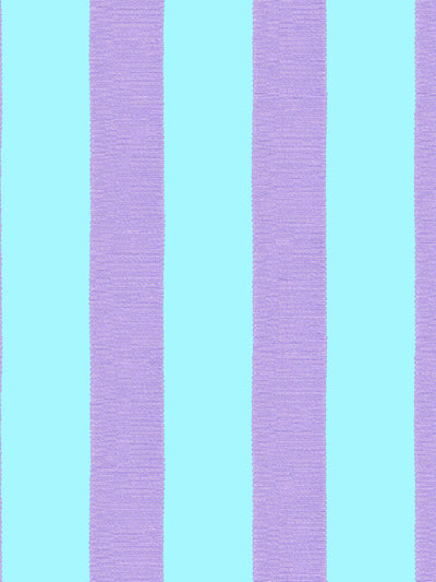 'Grosgrain Stripe' Wallpaper by Sarah Jessica Parker - Lavender Sky