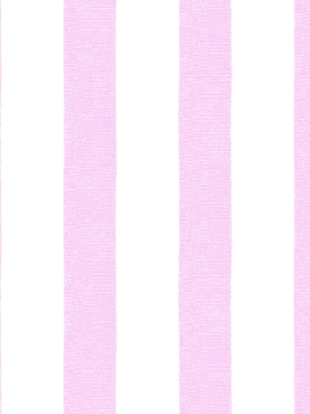 'Grosgrain Stripe on White' Wallpaper by Sarah Jessica Parker - Pink