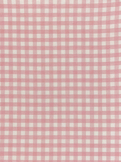 'Pixie Gingham' Pillow by Sarah Jessica Parker - Pink on Linen