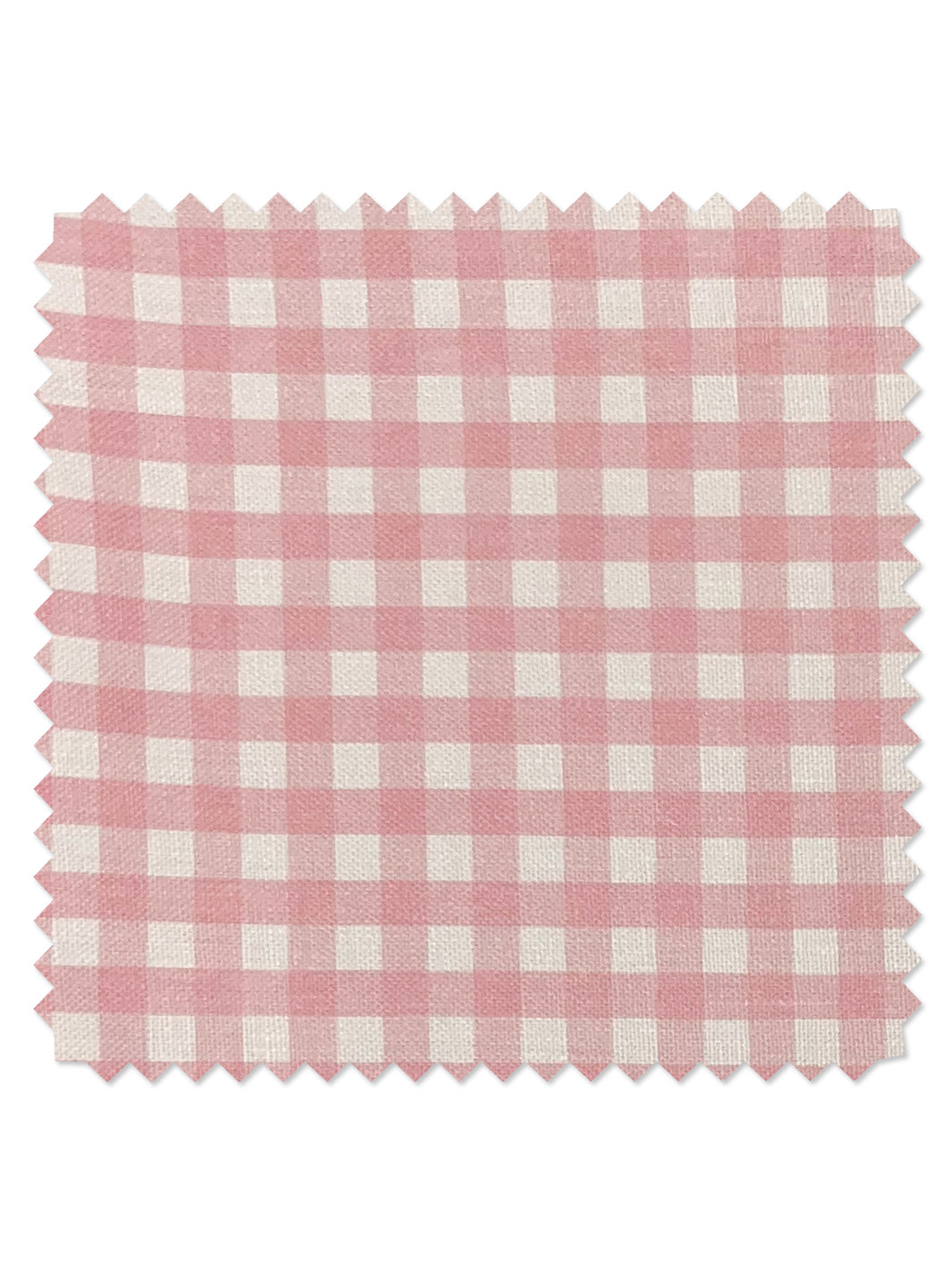 pixie gingham linen fabric by sarah jessica parker pink