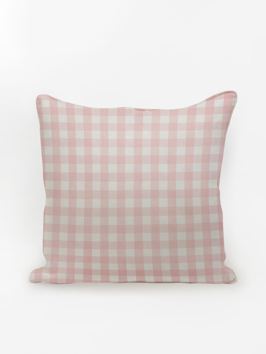 pixie gingham pillow by sarah jessica parker pink on linen