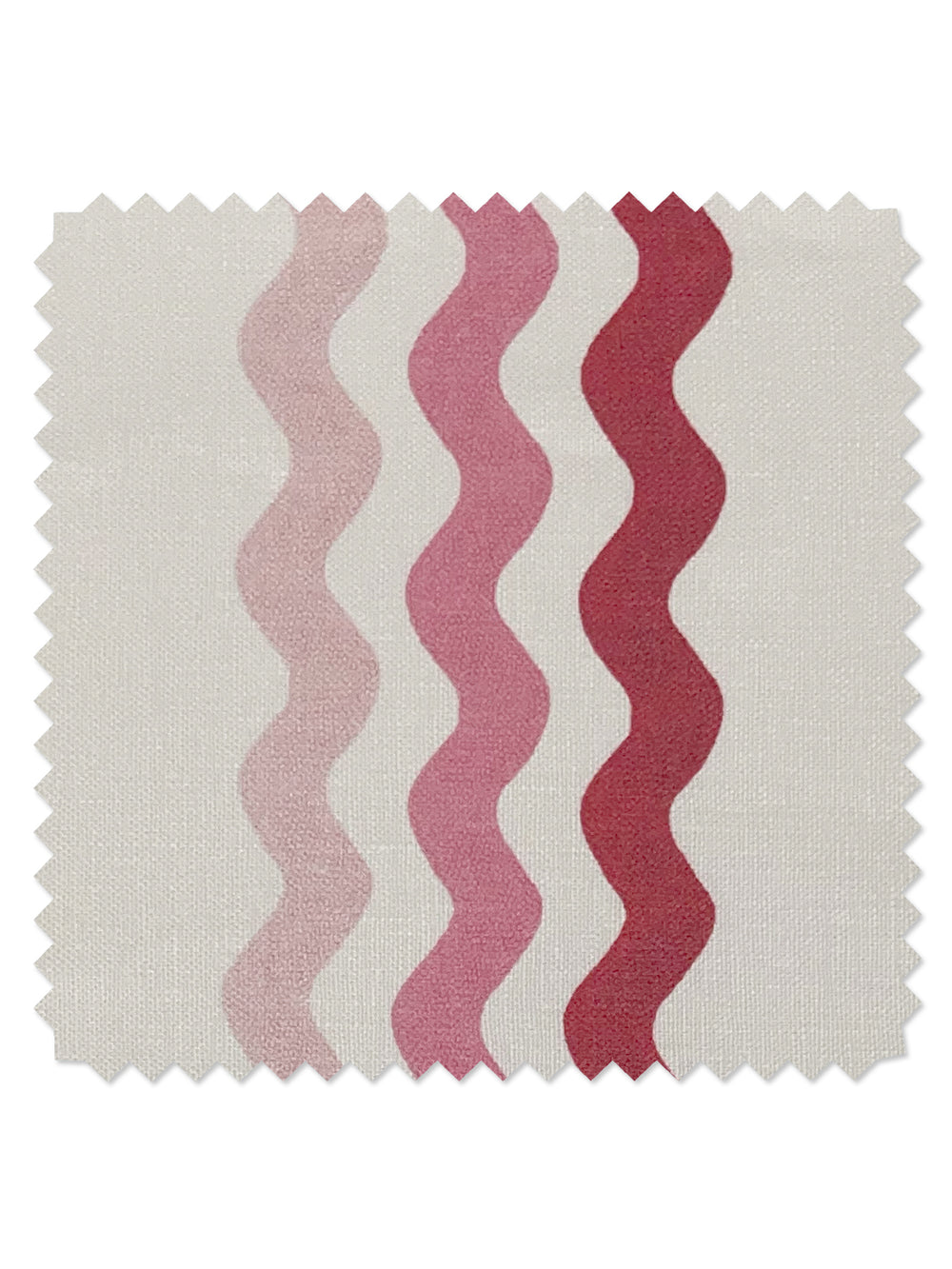 ric rac bands linen fabric by sarah jessica parker pink slipper