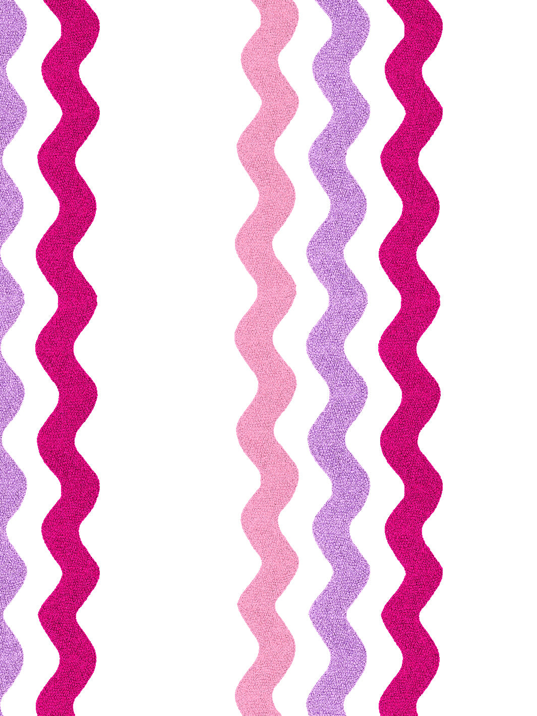 ric rac bands wallpaper by sarah jessica parker blush lilac raspberry