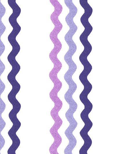ric rac bands wallpaper by sarah jessica parker lilac lavender concord