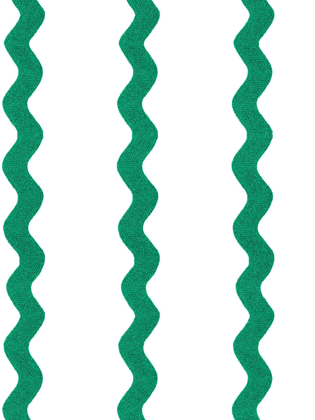 ric rac stripe on white wallpaper by sarah jessica parker emerald