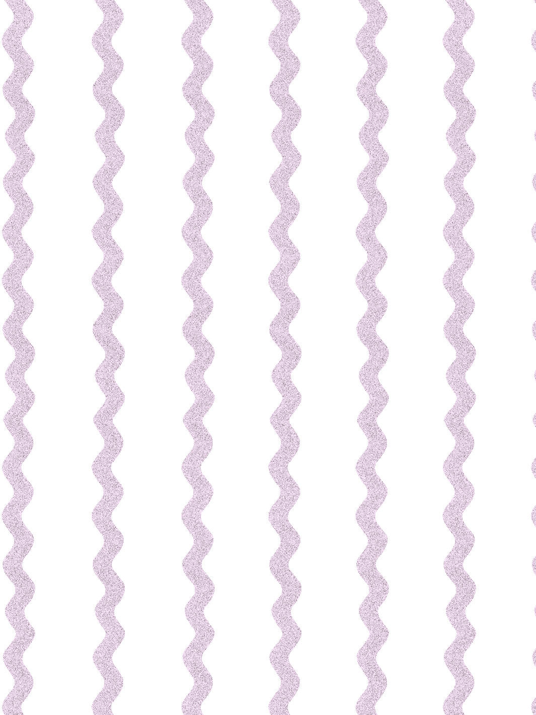 'Ric-Rac Stripe on White' Wallpaper by Sarah Jessica Parker - Heliotrope