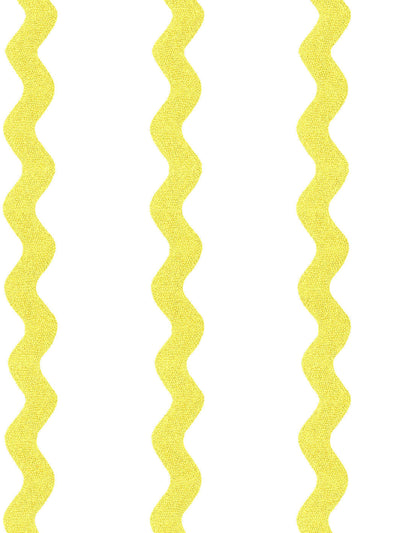 ric rac stripe on white wallpaper by sarah jessica parker lemon drop