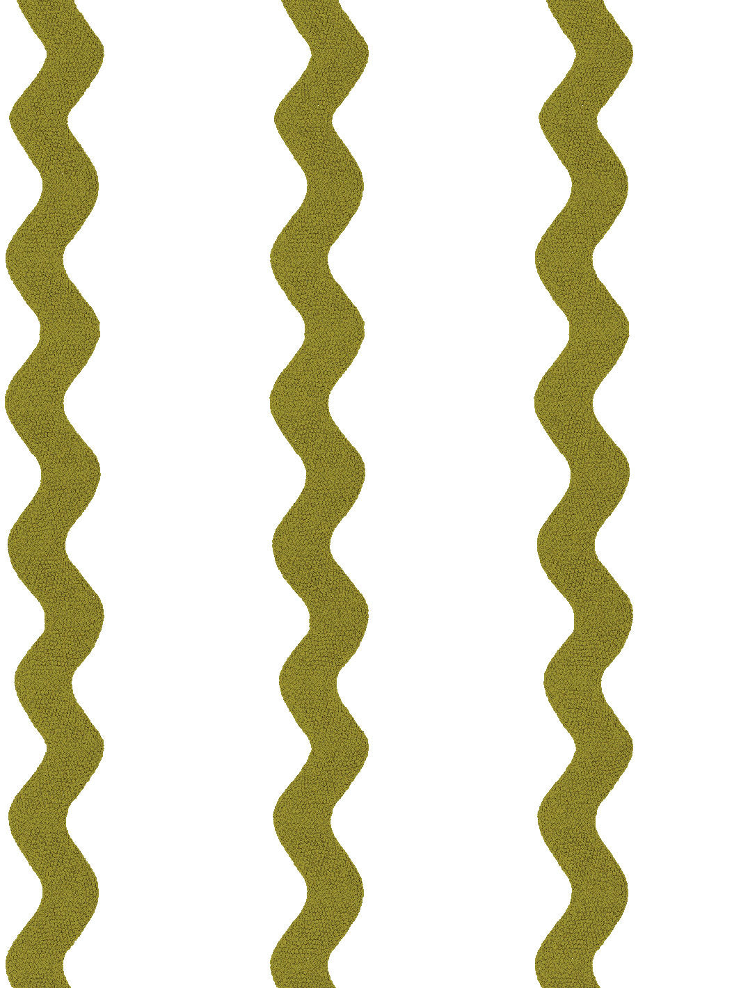 ric rac stripe on white wallpaper by sarah jessica parker olive