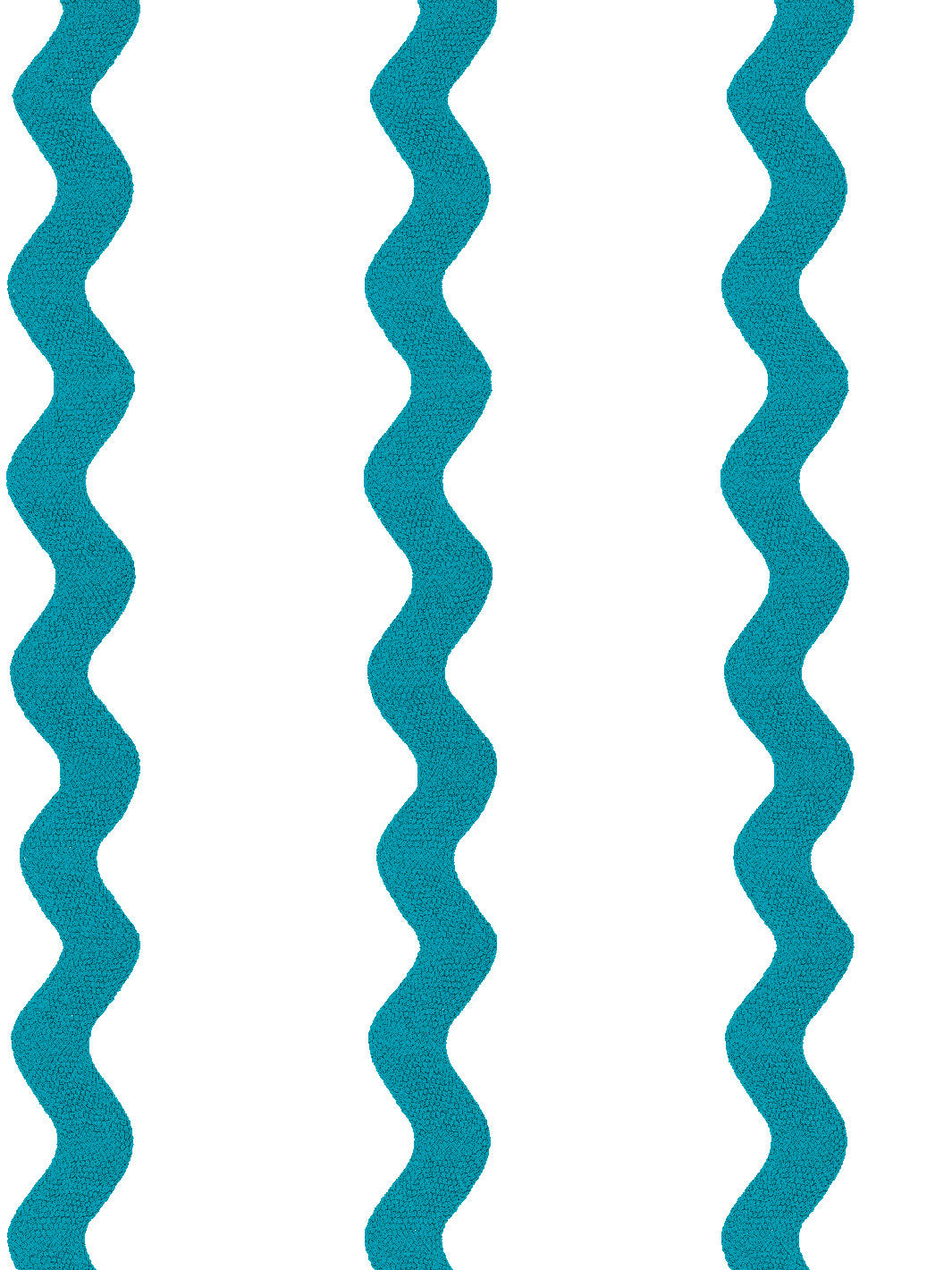 ric rac stripe on white wallpaper by sarah jessica parker peacock