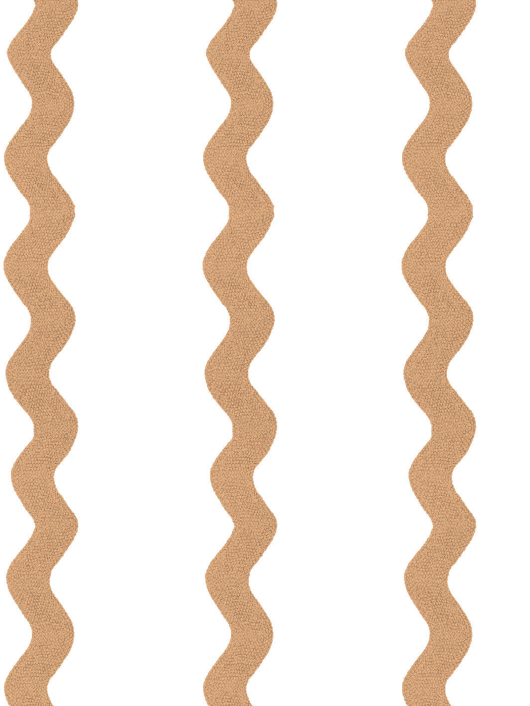 ric rac stripe on white wallpaper by sarah jessica parker pecan