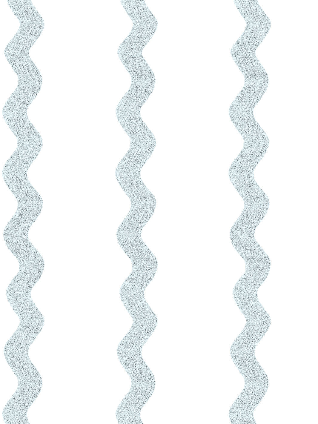 'Ric-Rac Stripe on White' Wallpaper by Sarah Jessica Parker - Silver ...