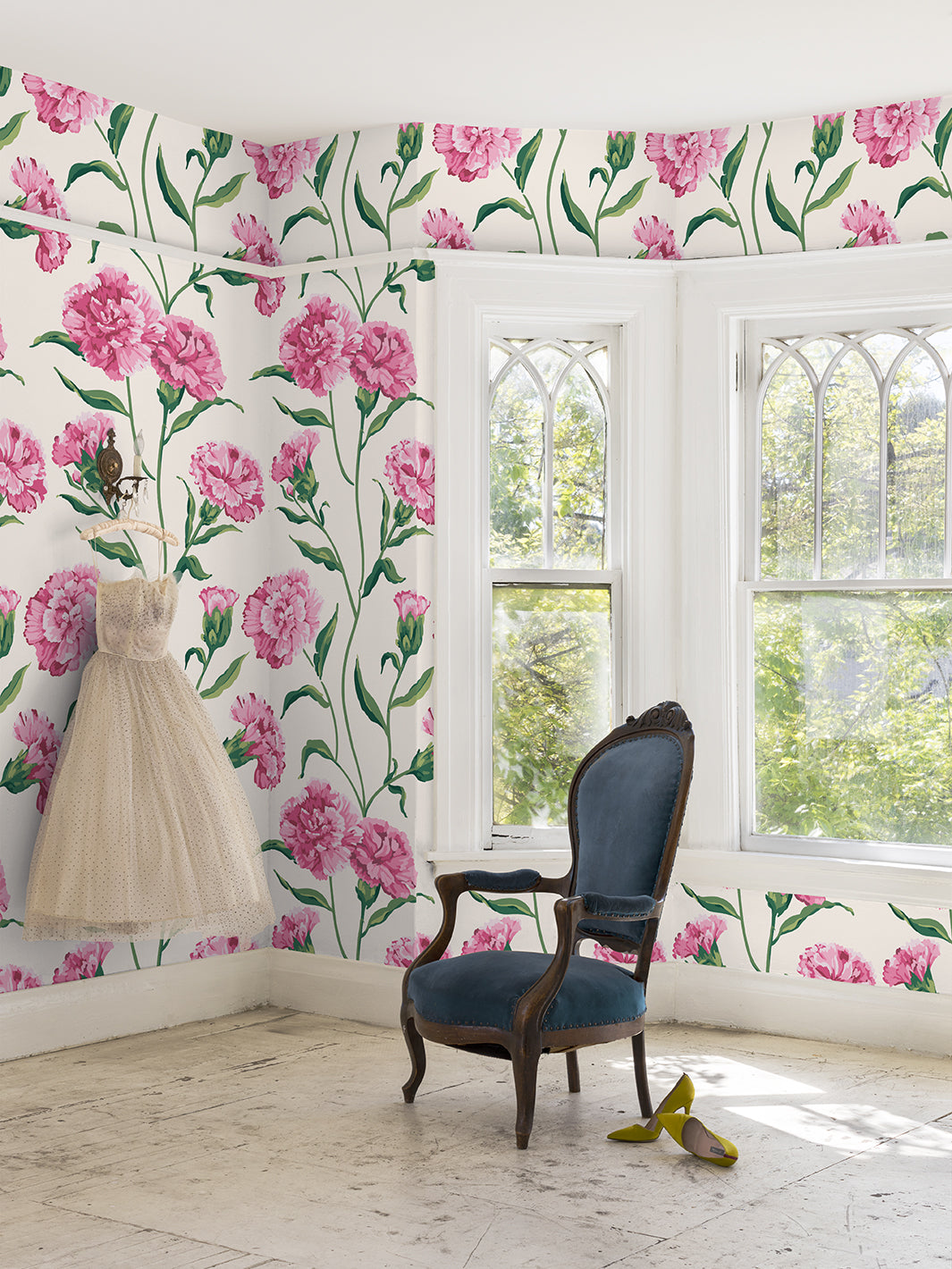'Townhouse' Wallpaper by Sarah Jessica Parker - Blush