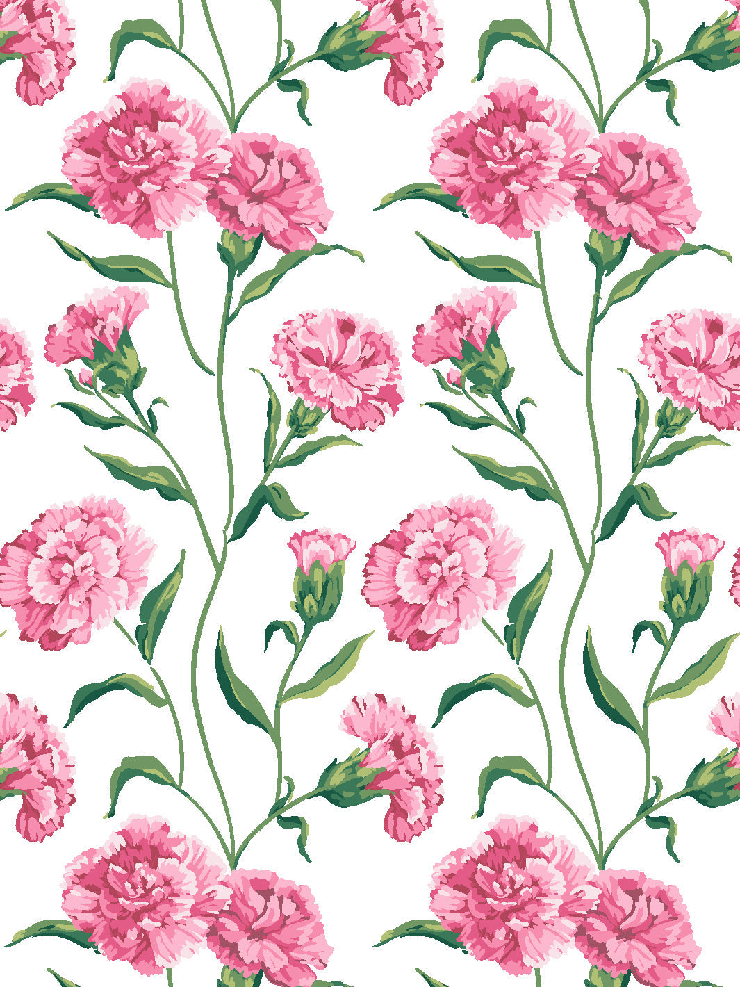 'Townhouse Mural' Wallpaper by Sarah Jessica Parker - Blush