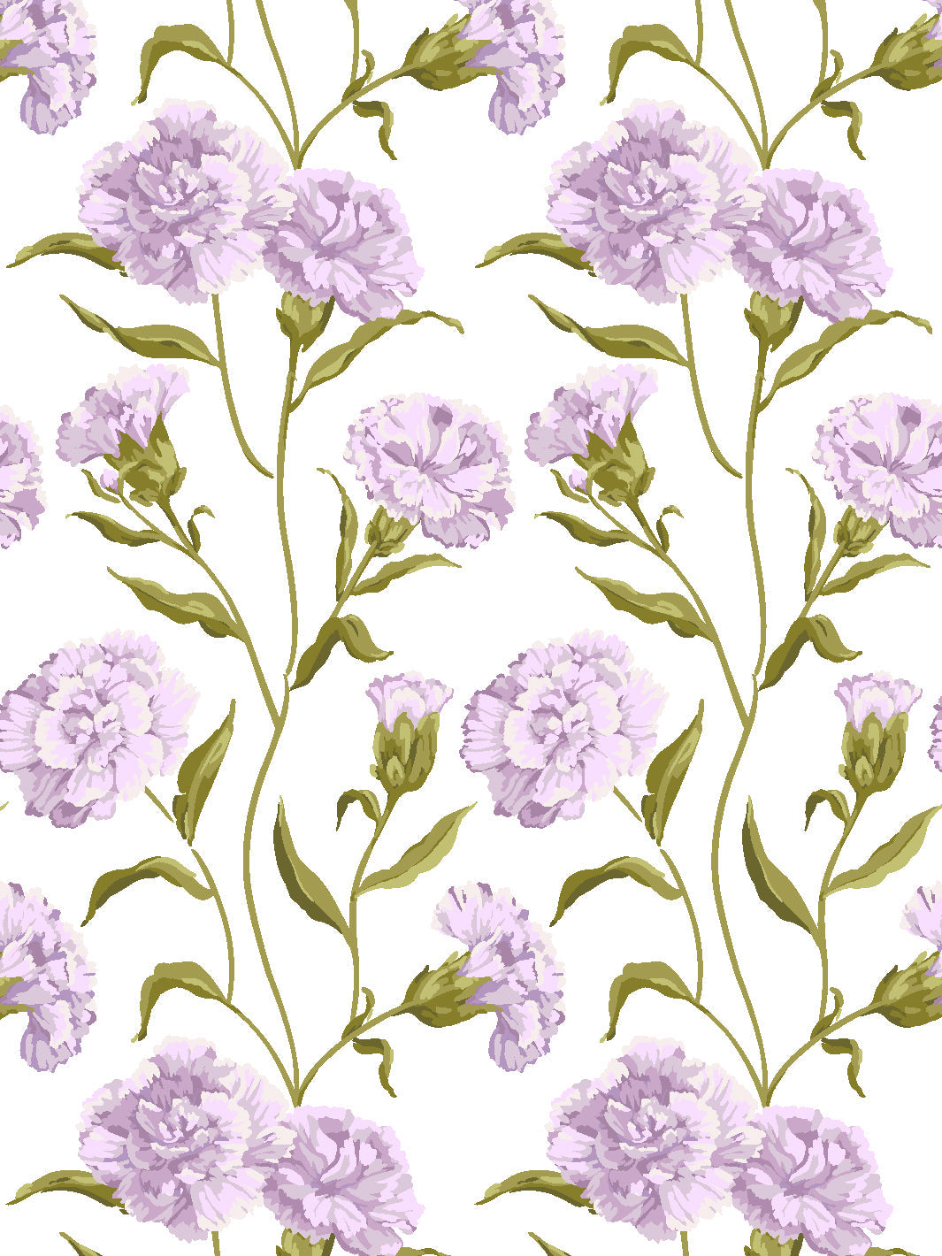 'Townhouse Mural' Wallpaper by Sarah Jessica Parker - Heliotrope