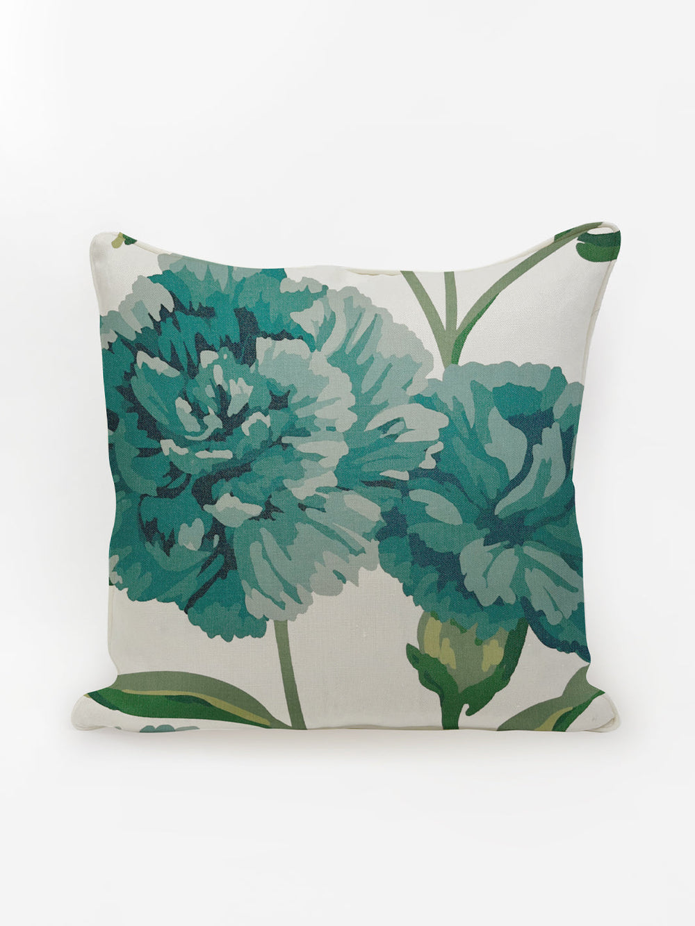 town house pillow by sarah jessica parker peacock on linen