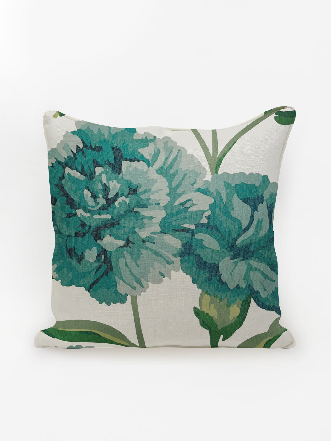 town house pillow by sarah jessica parker peacock on linen