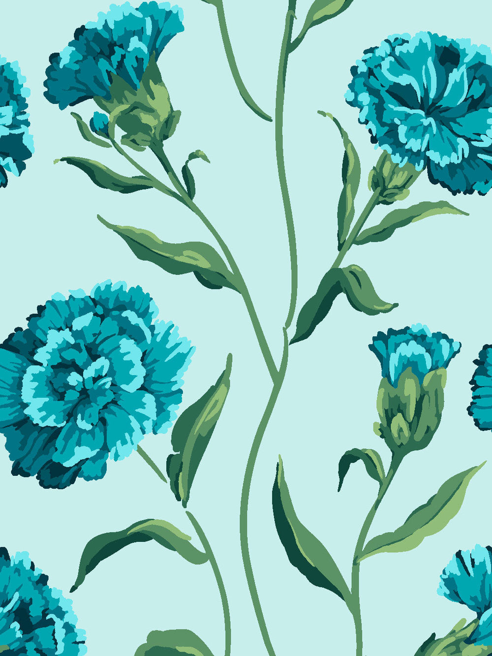 townhouse-wallpaper-by-sarah-jessica-parker-peacock-on-sky