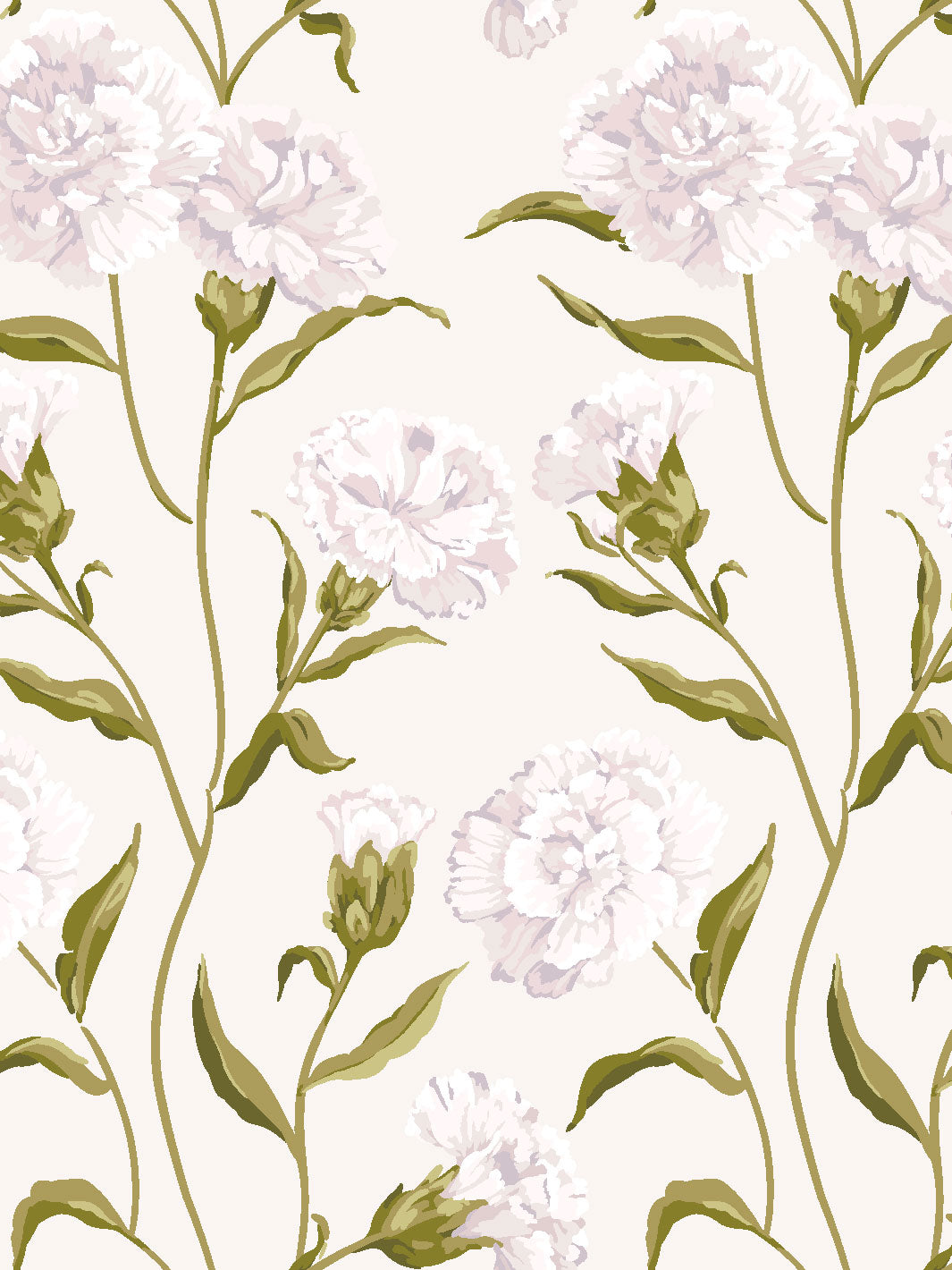'Townhouse' Wallpaper by Sarah Jessica Parker - Pearl on Parchment
