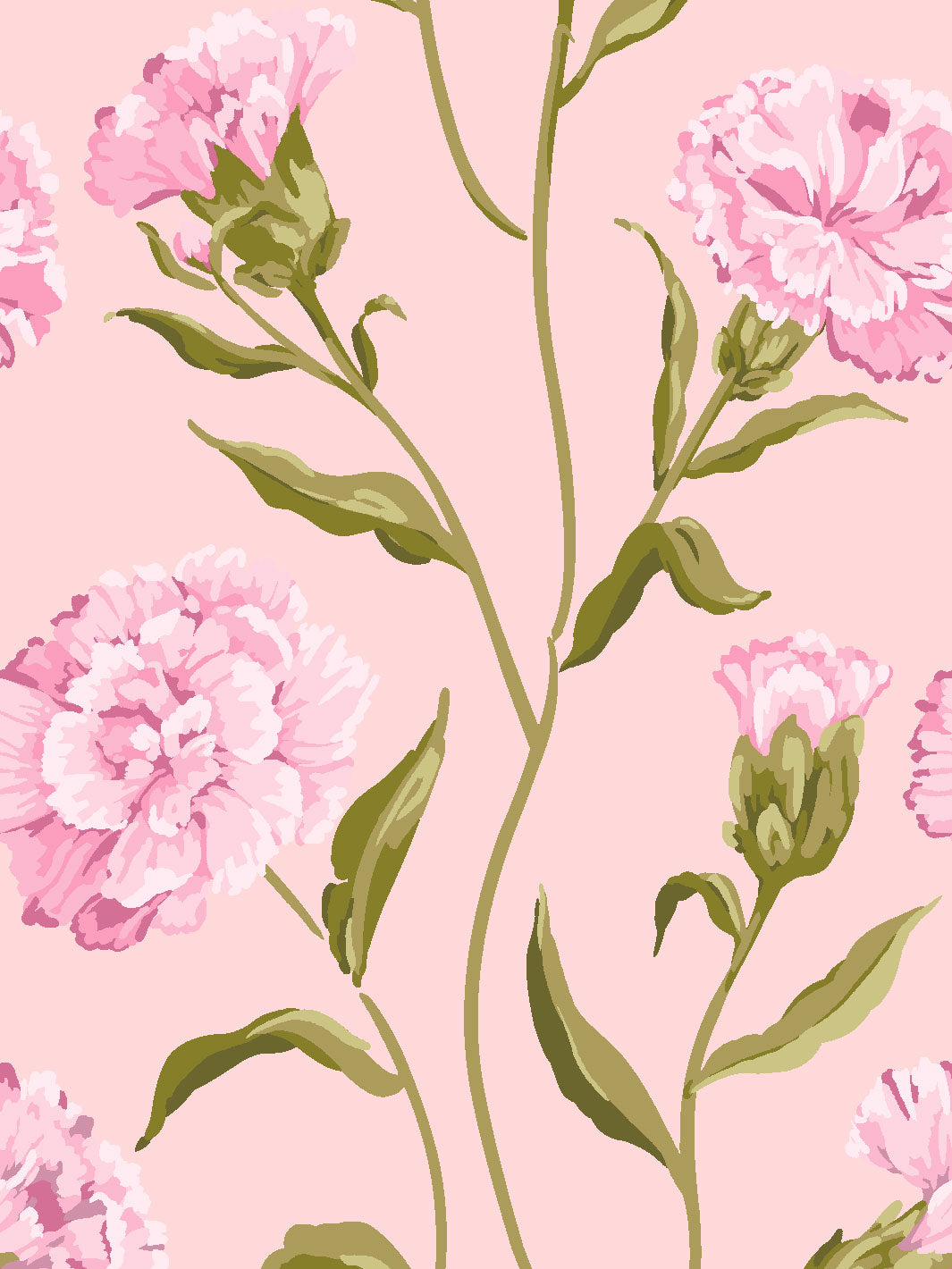 'Townhouse' Wallpaper by Sarah Jessica Parker - Slipper on Rosé