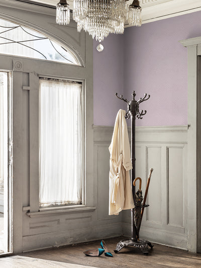 dotted swiss wallpaper by sarah jessica parker heliotrope