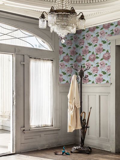 mums for marion small wallpaper by sarah jessica parker misty blue