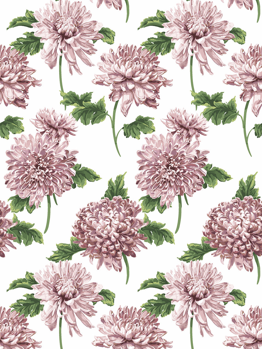 'Mums for Marion Small' Wallpaper by Sarah Jessica Parker - Powder