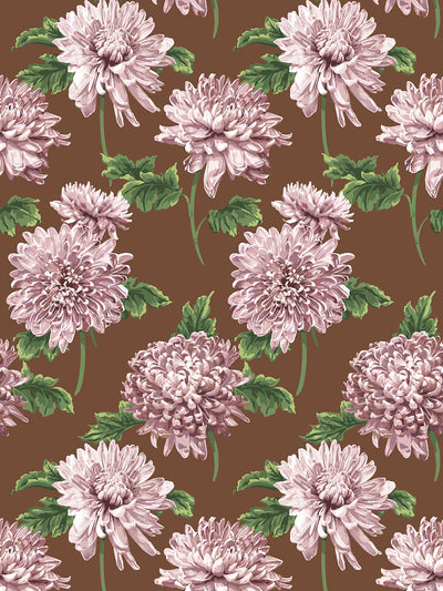 'Mums for Marion Small' Wallpaper by Sarah Jessica Parker - Writing Desk Brown