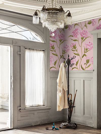 townhouse wallpaper by sarah jessica parker slipper on rose