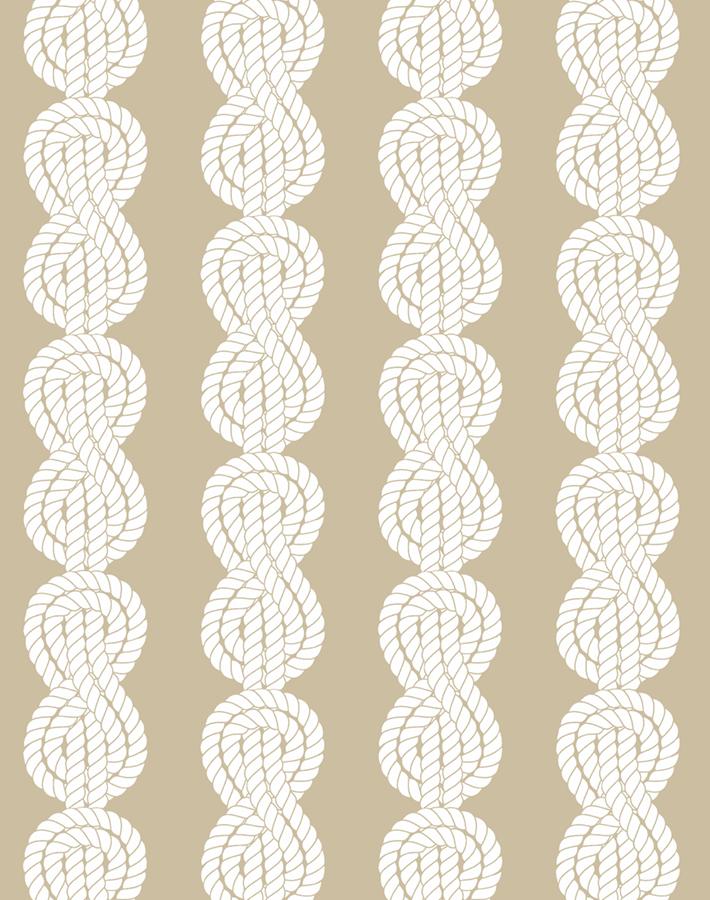 sailor knot burlap