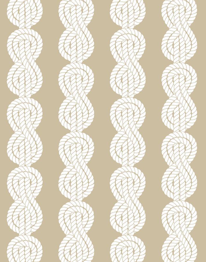 sailor knot burlap