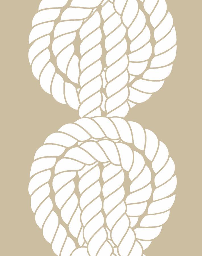 sailor knot burlap