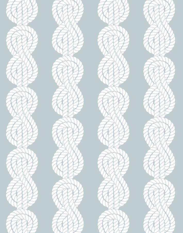 'Sailor Knot' Wallpaper by Wallshoppe - Elephant