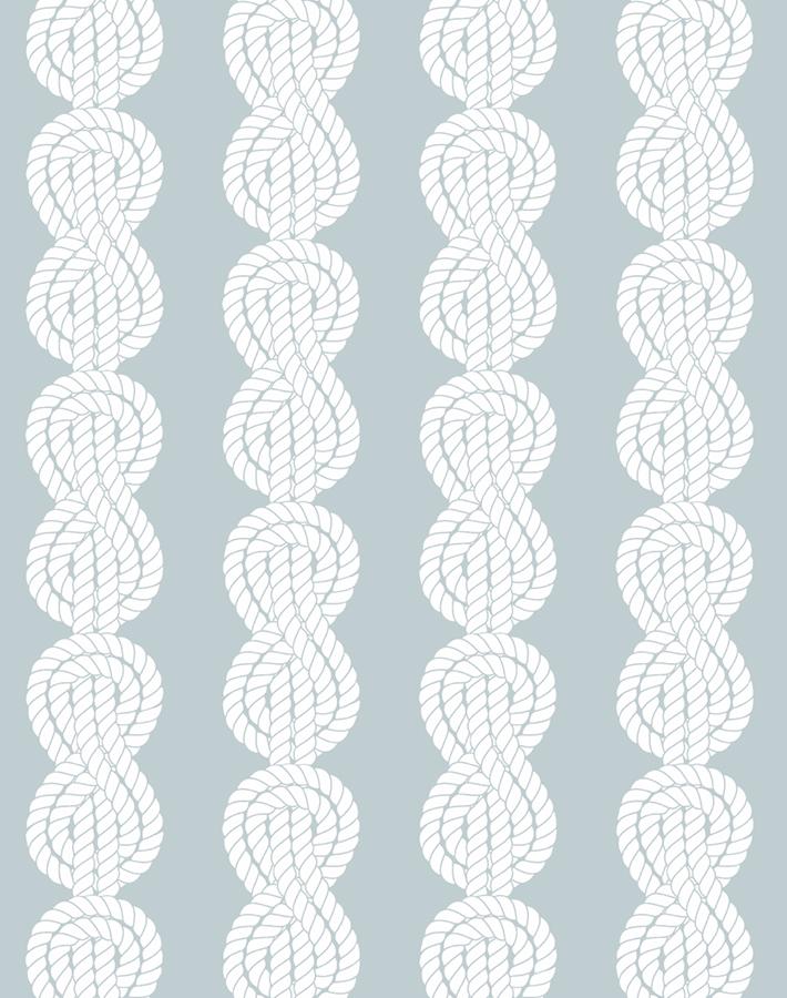 'Sailor Knot' Wallpaper by Wallshoppe - Elephant