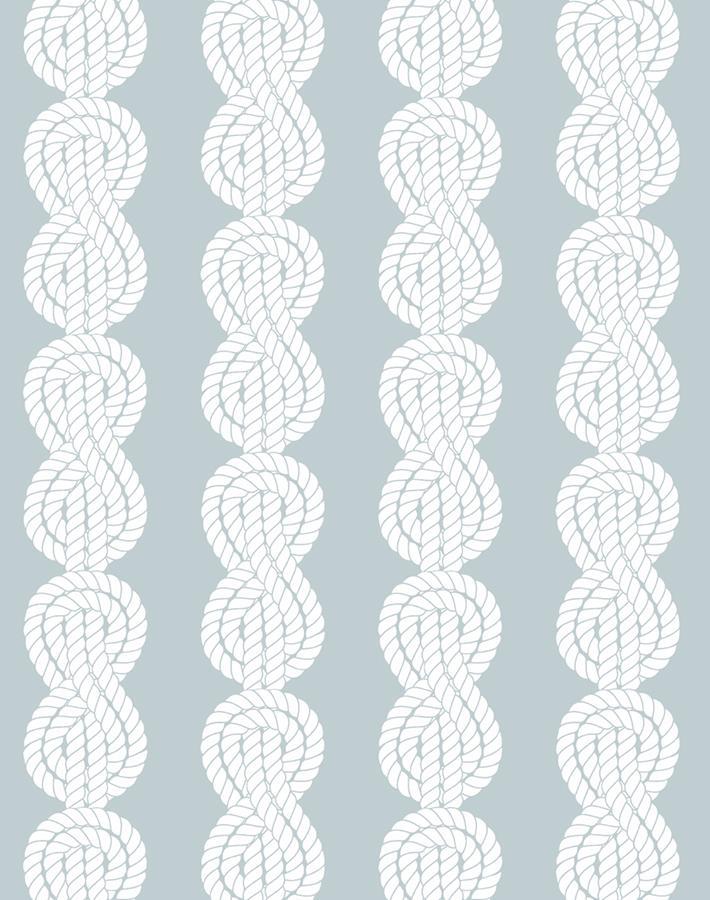 'Sailor Knot' Wallpaper by Wallshoppe - Elephant