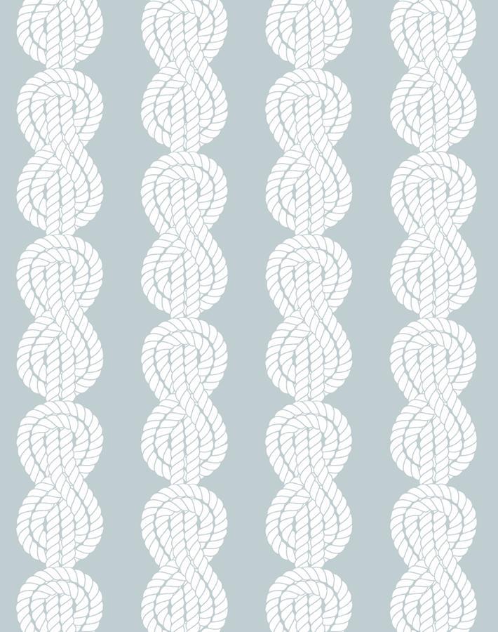 'Sailor Knot' Wallpaper by Wallshoppe - Elephant