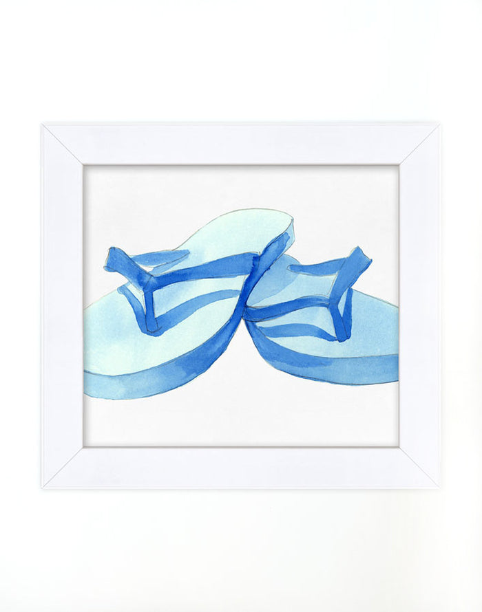 'Sandals' Framed Art by Nathan Turner