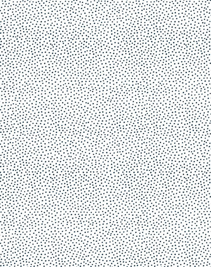 'Pebble' Wallpaper by Sugar Paper - Navy On White