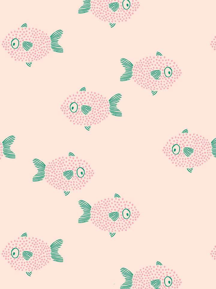 school-of-fish-wallpaper-by-tea-collection-peach