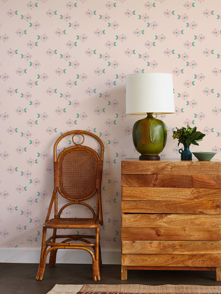school-of-fish-wallpaper-by-tea-collection-peach