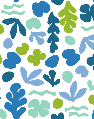 sea garden lapis lime