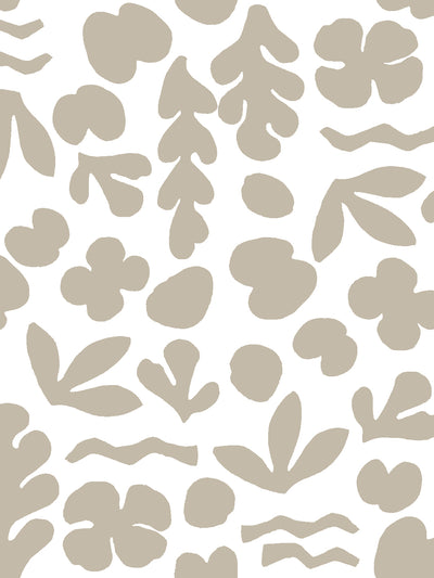 sea garden wallpaper by tea collection fawn