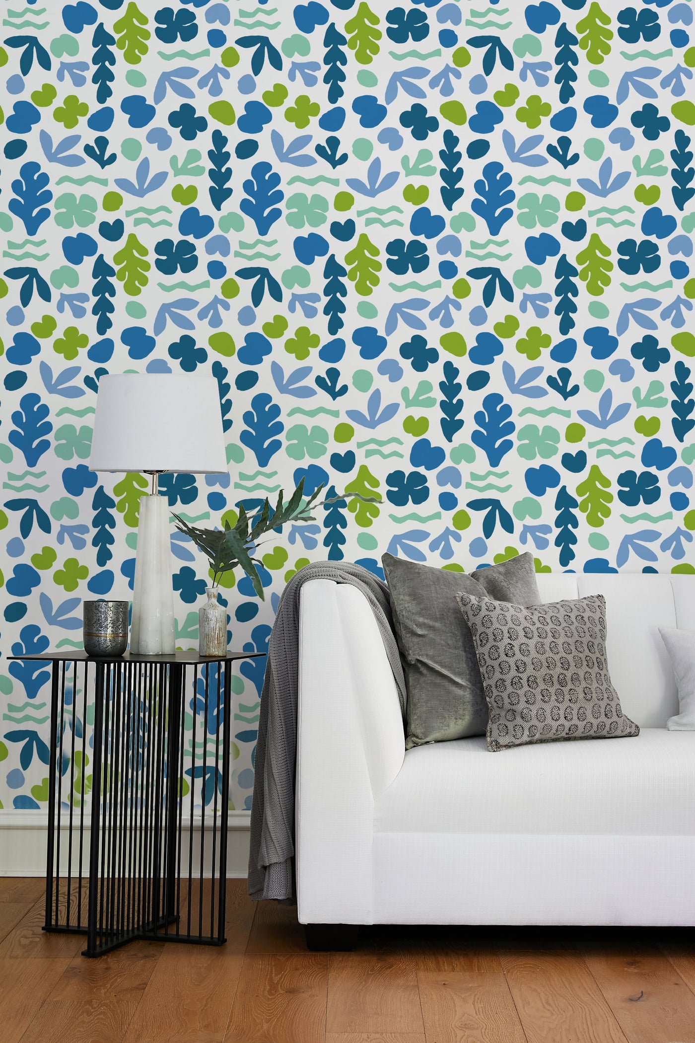 sea garden lapis lime